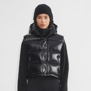 THE SUPER PUFF™ SHORTY VEST- Hi-Gloss